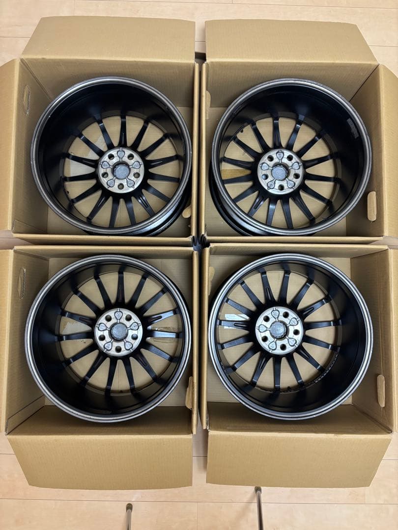 美品 トヨタ GR ヤリス 純正 ホイール18インチ4本セット ENKEI