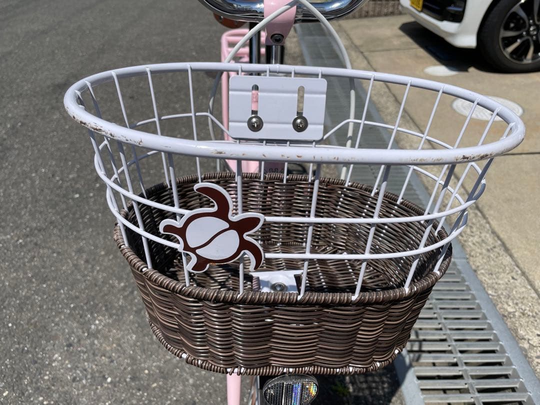 【引き取り限定】18インチ子供用自転車 ピンク