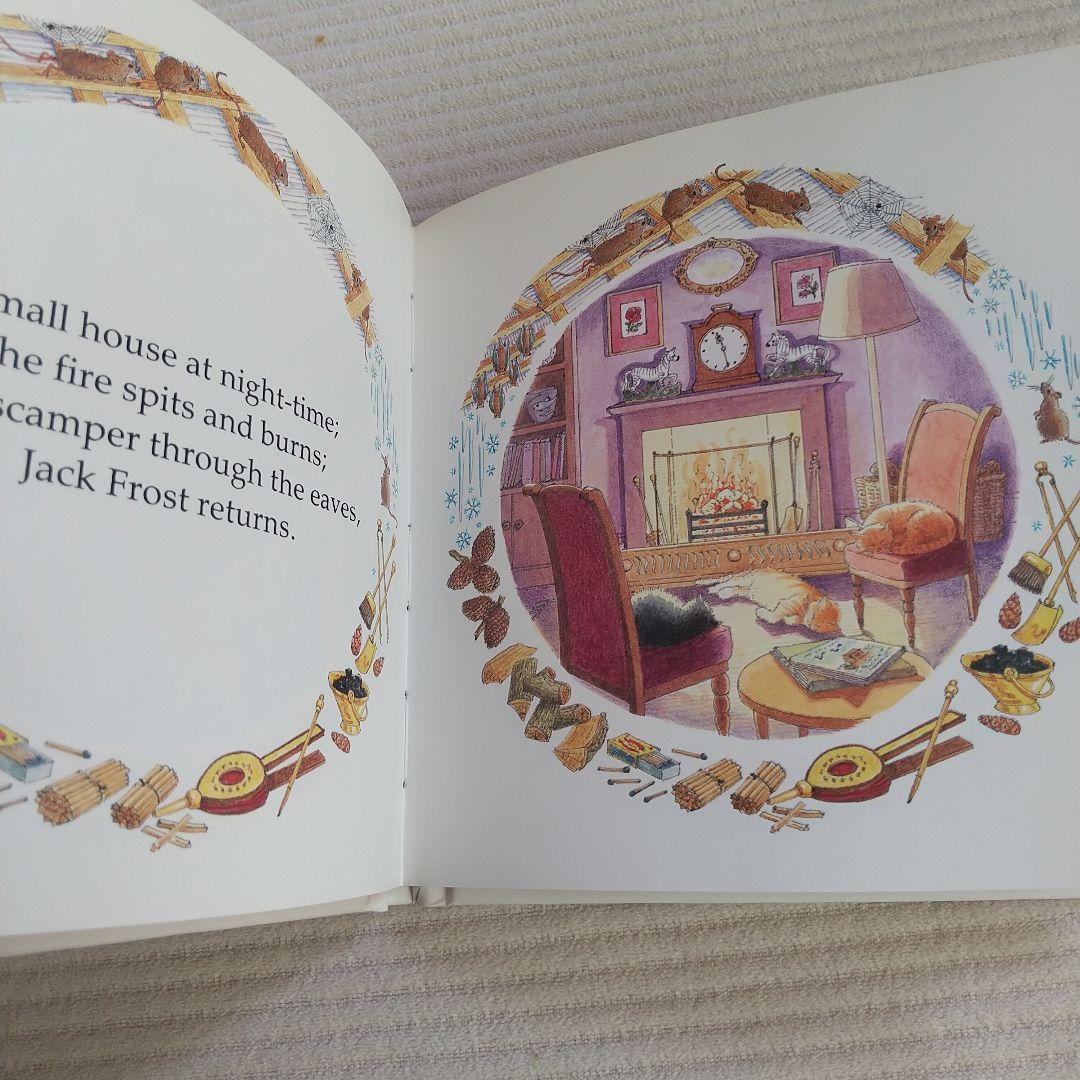 英国絵本　小さな家　春夏秋冬 prue berthon