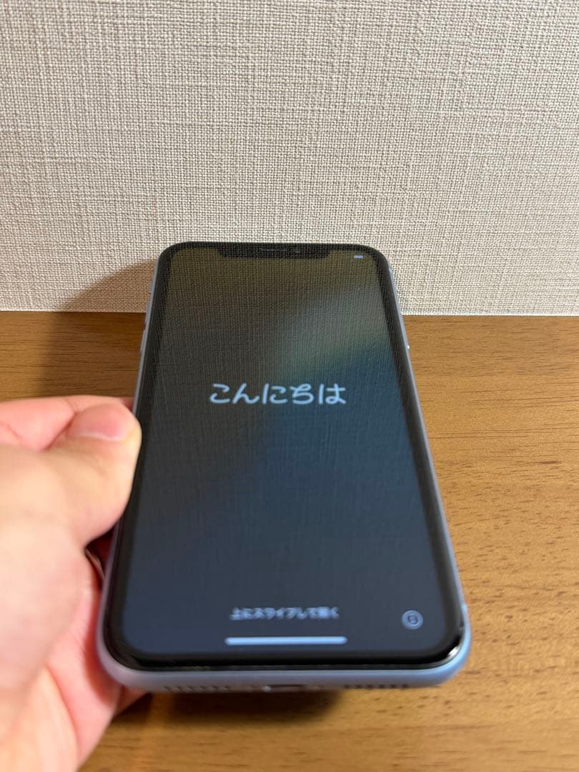 Apple iPhone XR ブルー 64G SIMフリー