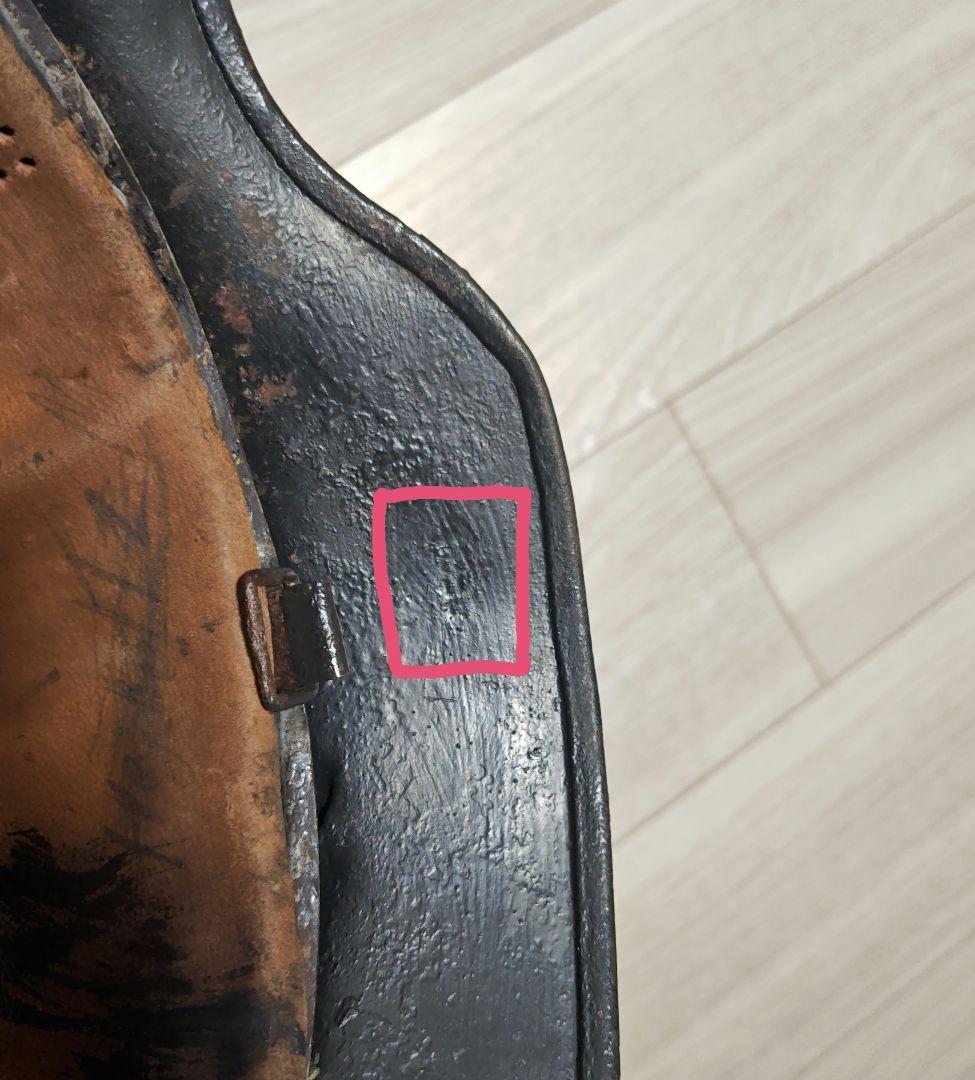 旧ドイツ軍　ヘルメット (シュタールヘルム M42) 実物？ナチヘル