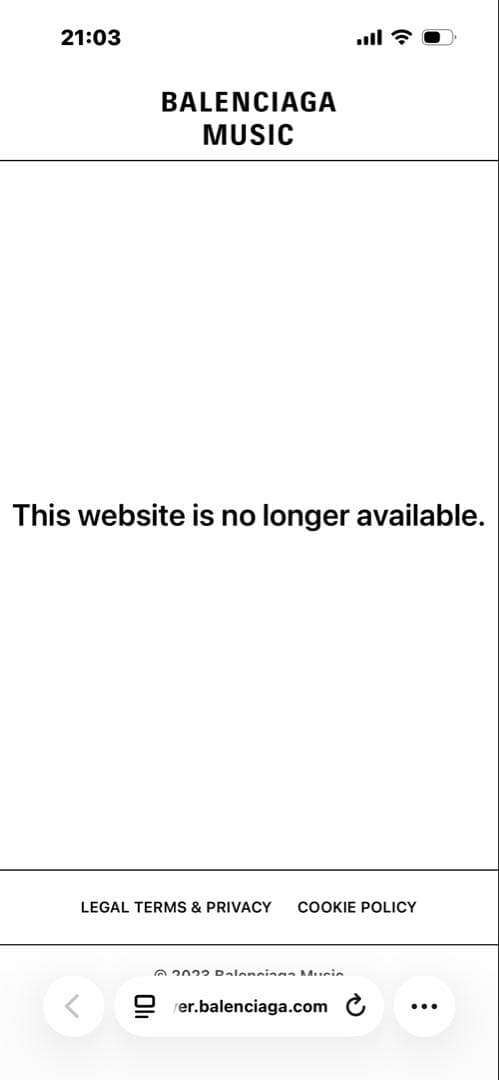 BALENCIAGA 24SS archive ロングスリーブ Tシャツ