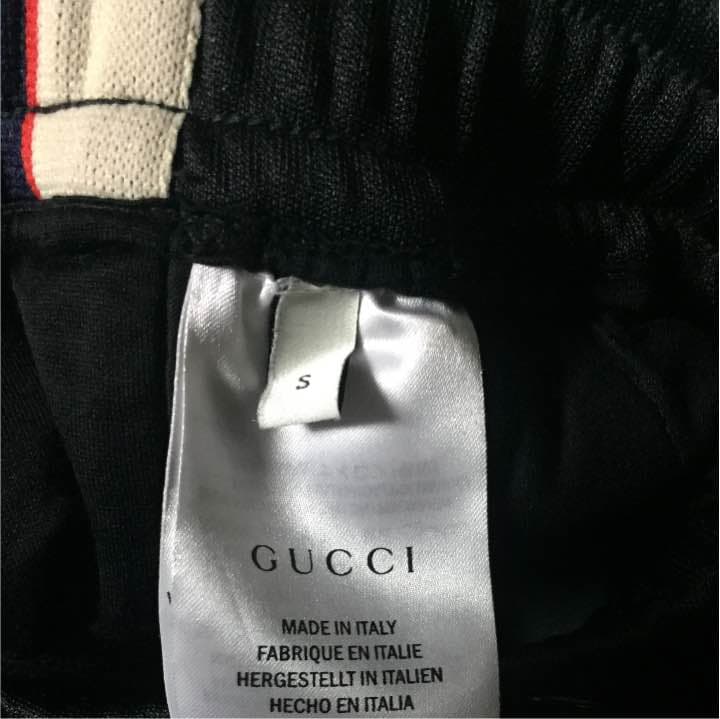 GUCCI ジャージ 黒 Sサイズ
