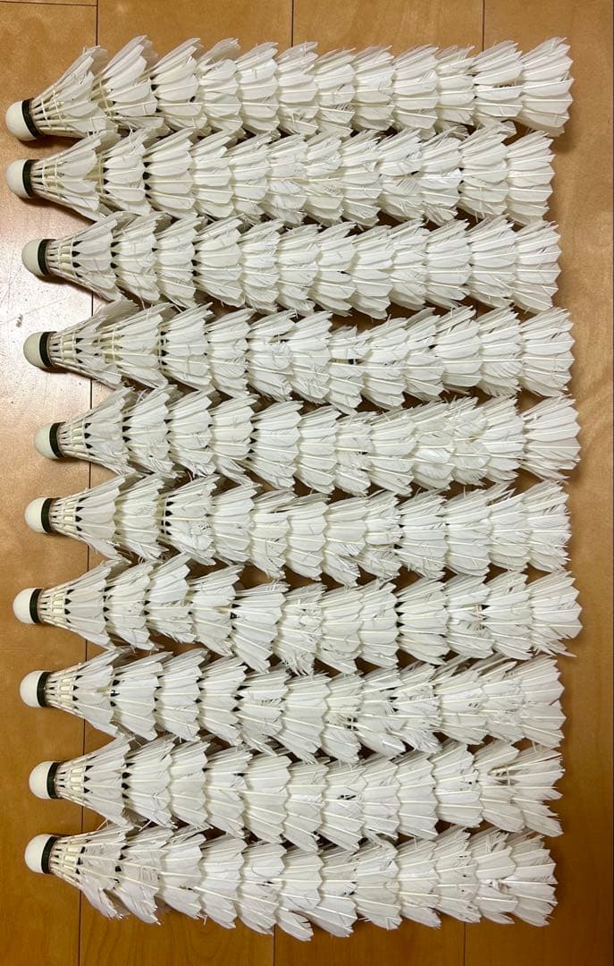 【中古品】YONEX 中古シャトル AEROSENSA500、700 120球