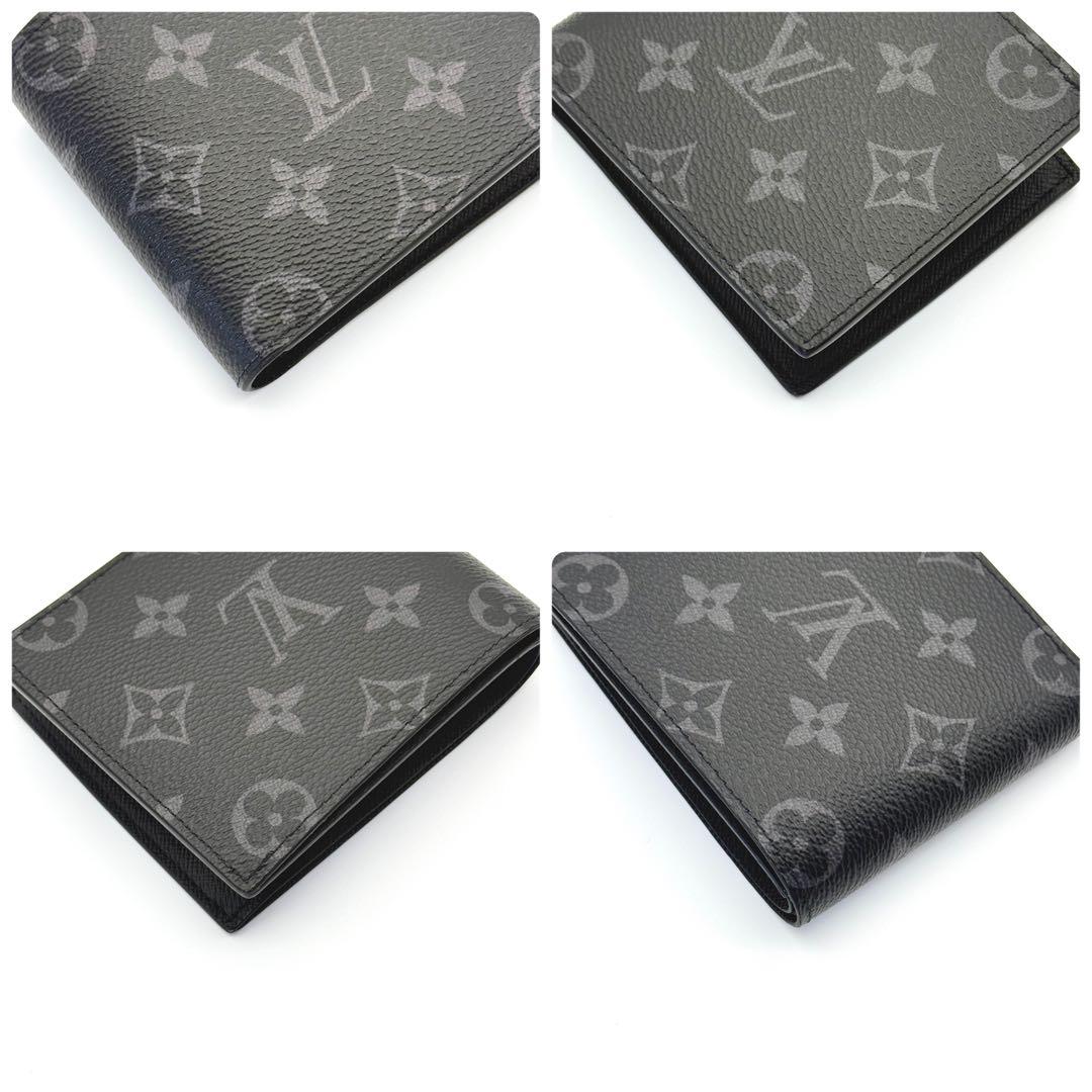 新品 ルイヴィトン モノグラム エクリプス ポルトフォイユ マルコ 財布 箱