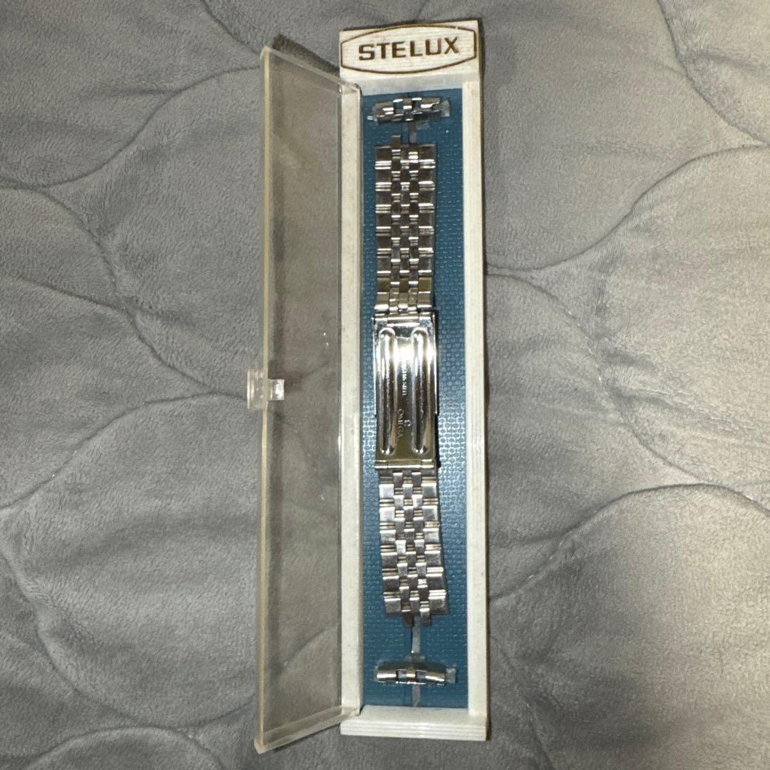 ヒ*ク様 OMEGA ステンレススチール 金属ベルト