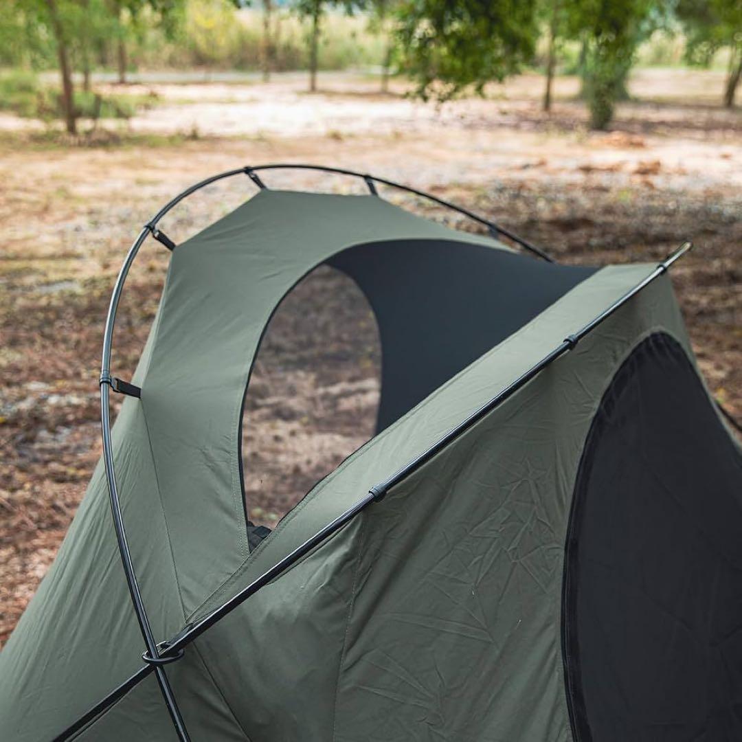 新品　springhill 天窓付き シェルターテント 2人用 グリーン