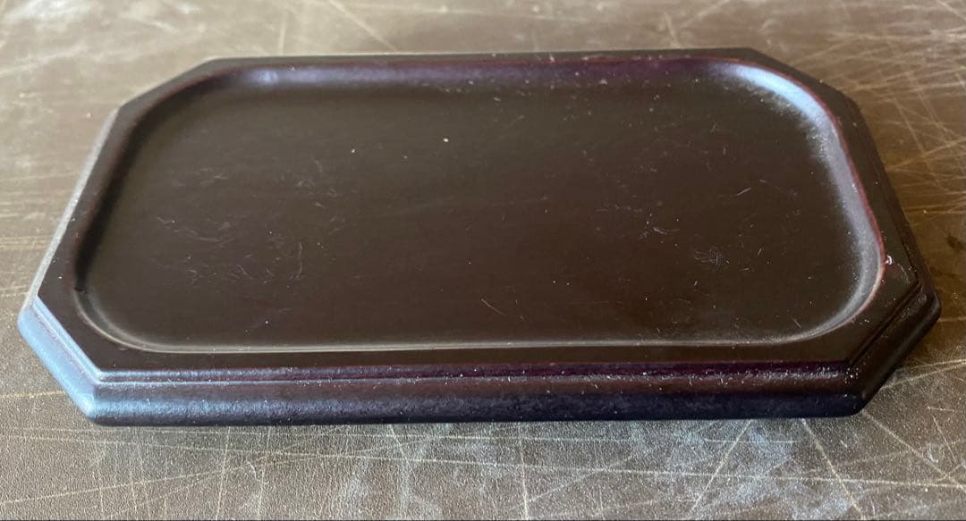 ミニ青白磁　鑑賞台付 ・ヴィンテージ　レア 一輪挿し・ミニ観葉植物　台湾茶器