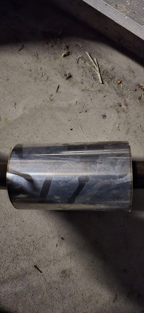 J WORKS　ステンマフラー　ミラジーノ用