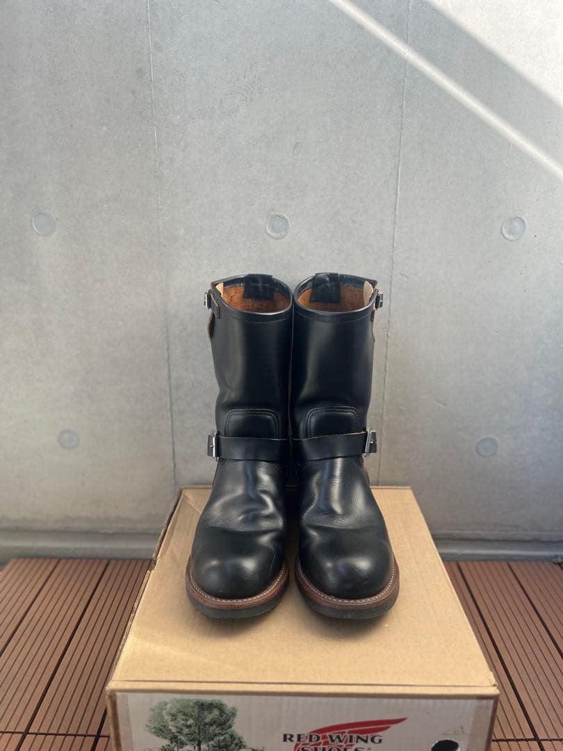 RED WING エンジニアブーツ ブラック　9268