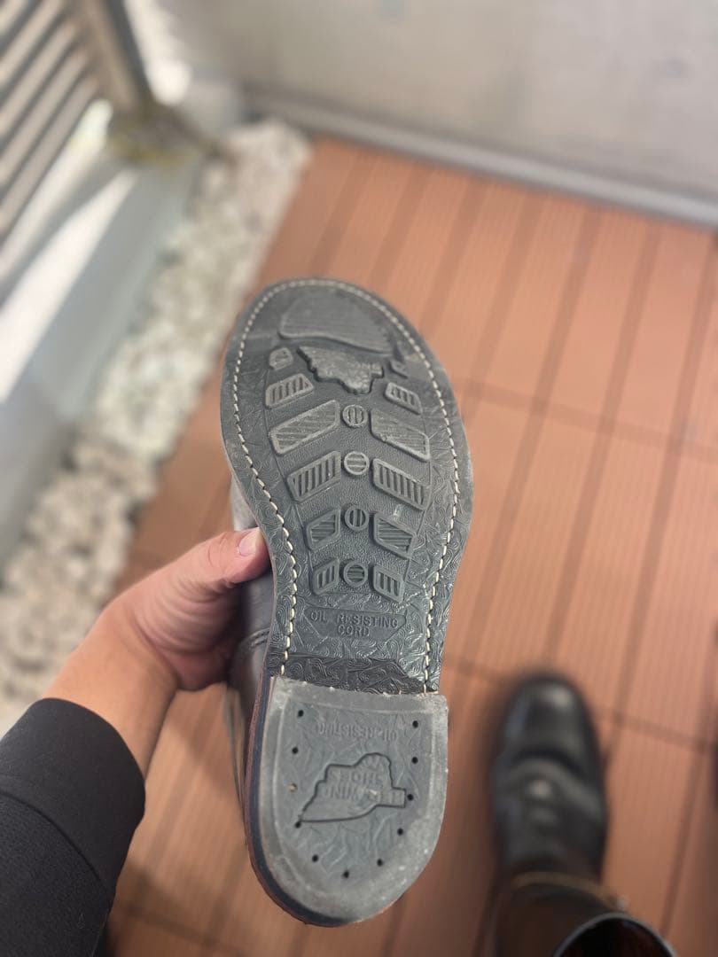 RED WING エンジニアブーツ ブラック　9268