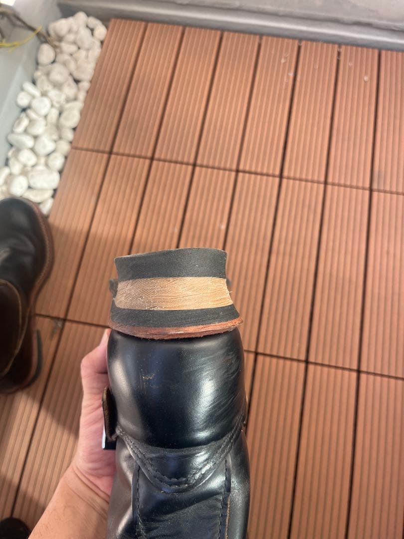 RED WING エンジニアブーツ ブラック　9268