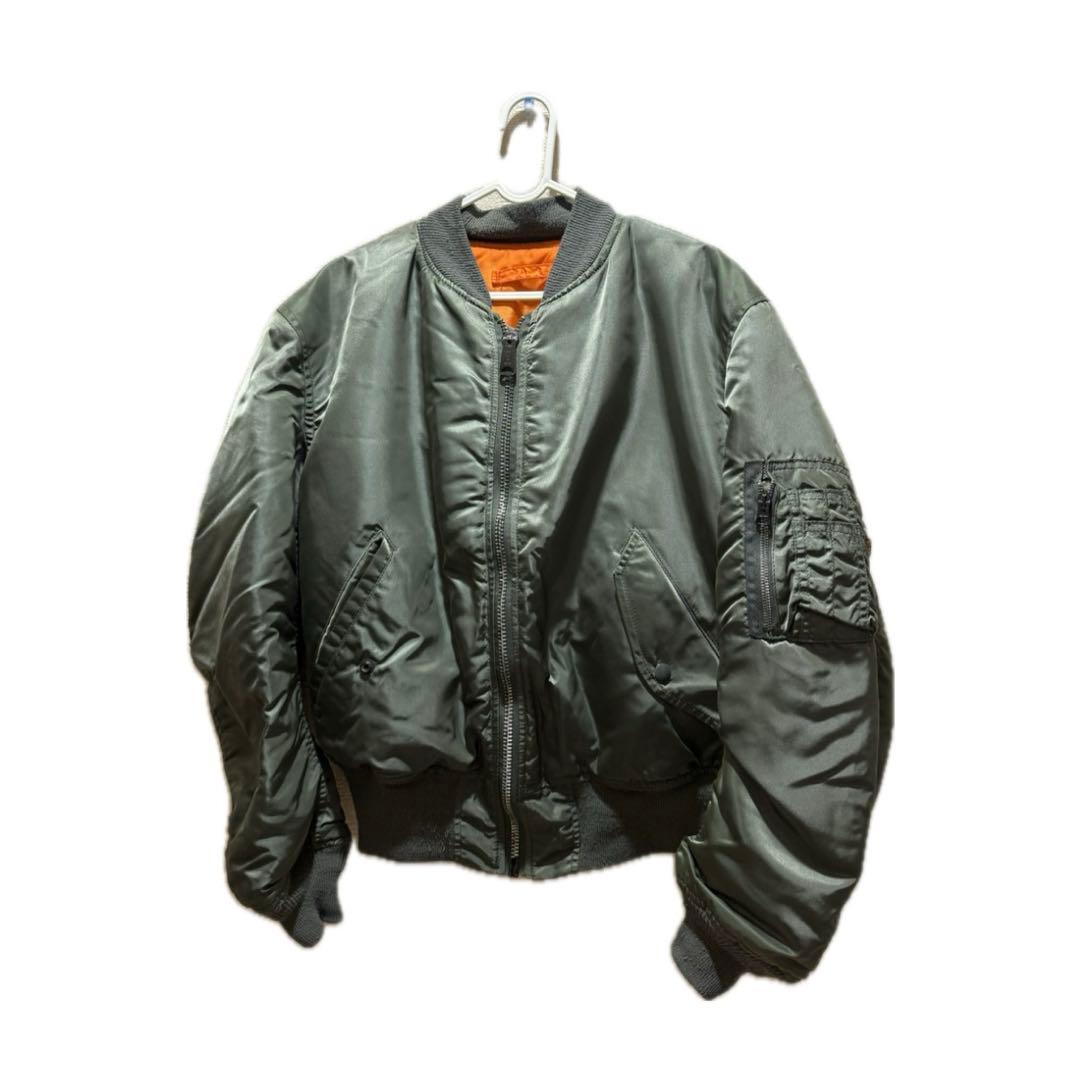 90s〜00s ALHPA MA-1 フライトジャケット　短丈