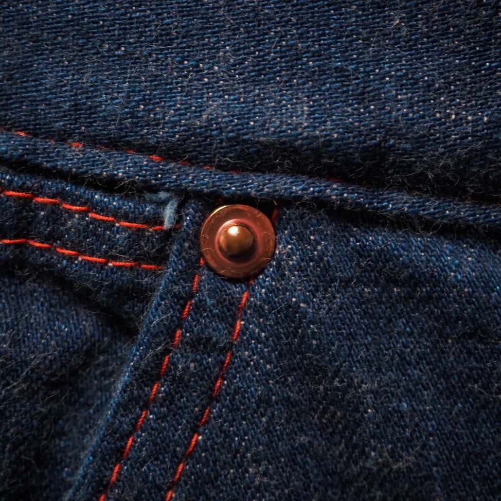 近年モデル The Real McCoy's トリプルステッチデニムパンツ