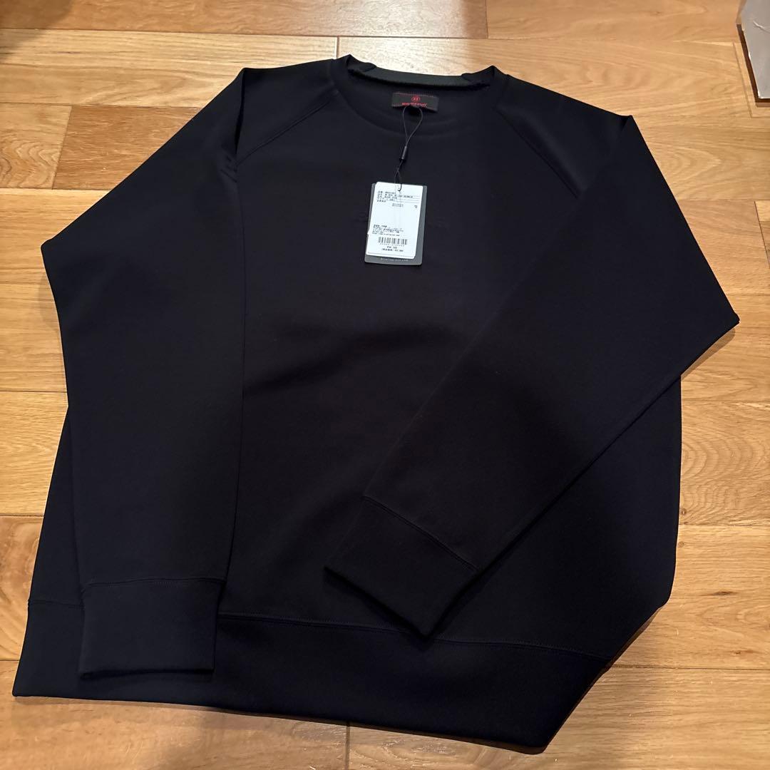 ニャンゴウ　BRIEFING ストレッチミニ3Dロゴクルーネックスウェット