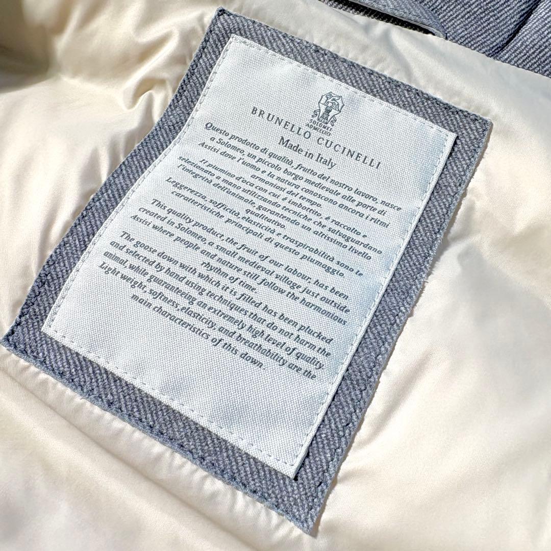 ☆BRUNELLO CUCINELLI☆ダウンベスト☆ブルネロクチネリ☆