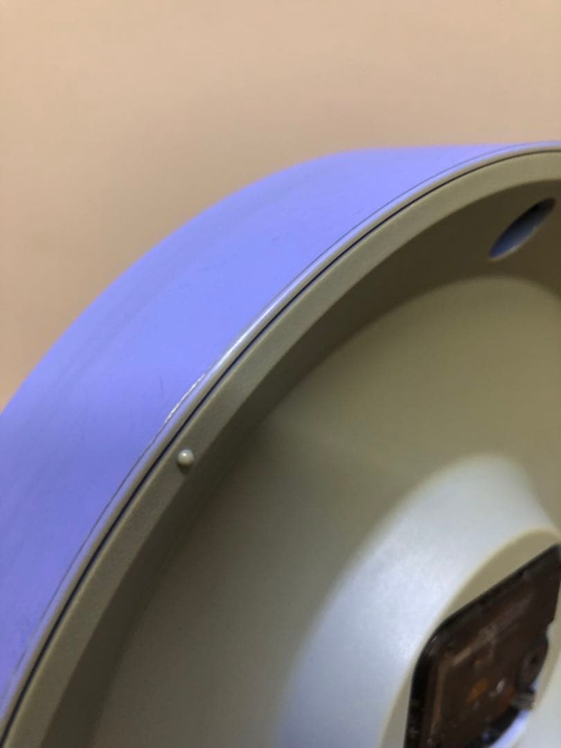 [希少] Lemnos レムノス ポストモダン 掛け時計 佐藤まどか 紫 日本製