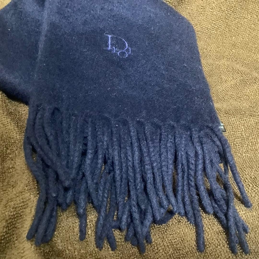 新品未使用　クリスチャン・ディオール　イタリア製　カシミヤ100% マフラー