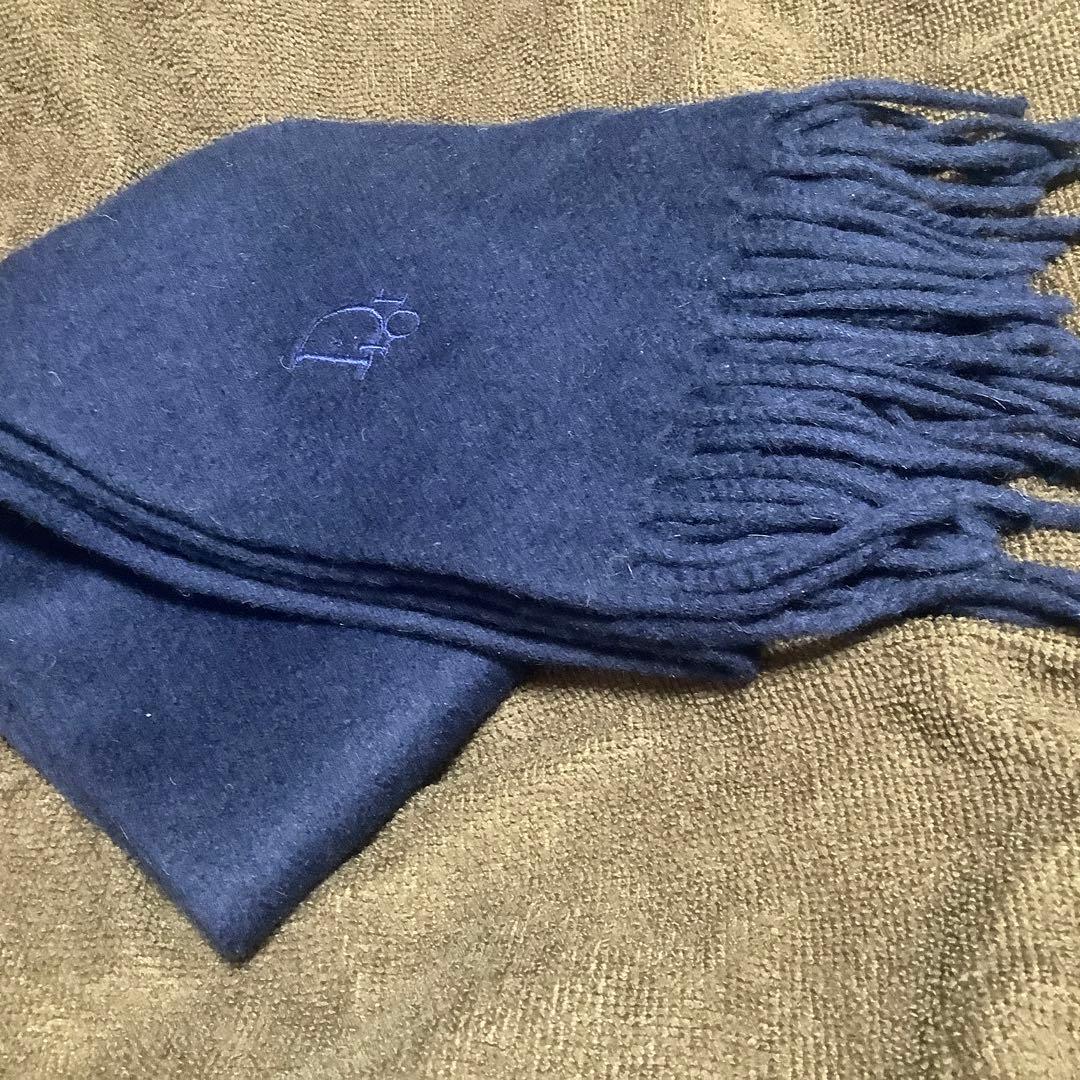 新品未使用　クリスチャン・ディオール　イタリア製　カシミヤ100% マフラー