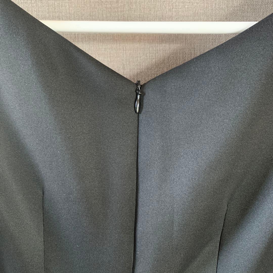 IRMA ミニドレス 黒 ビーズ刺繍 キャバクラドレス