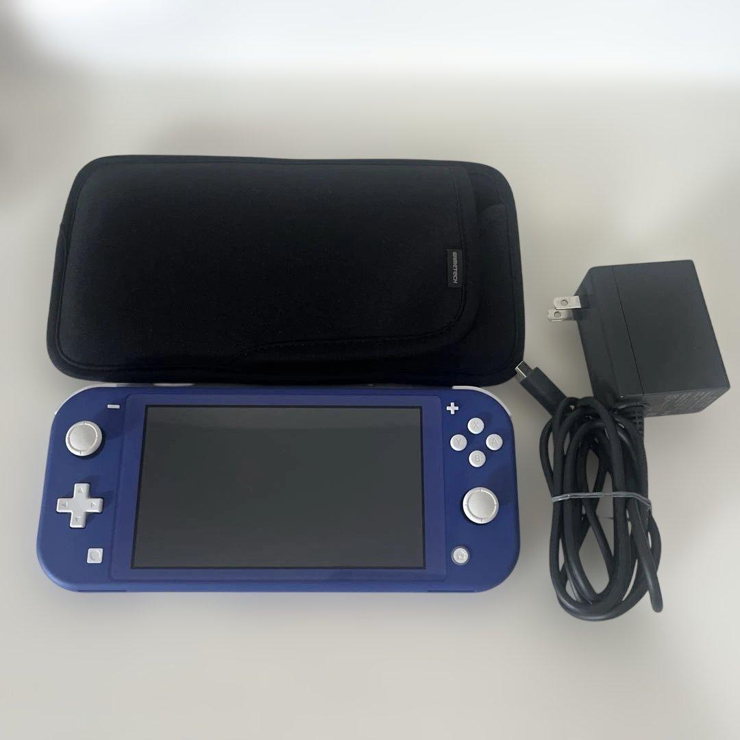 【美品】Nintendo Switch Lite 本体 ブルー