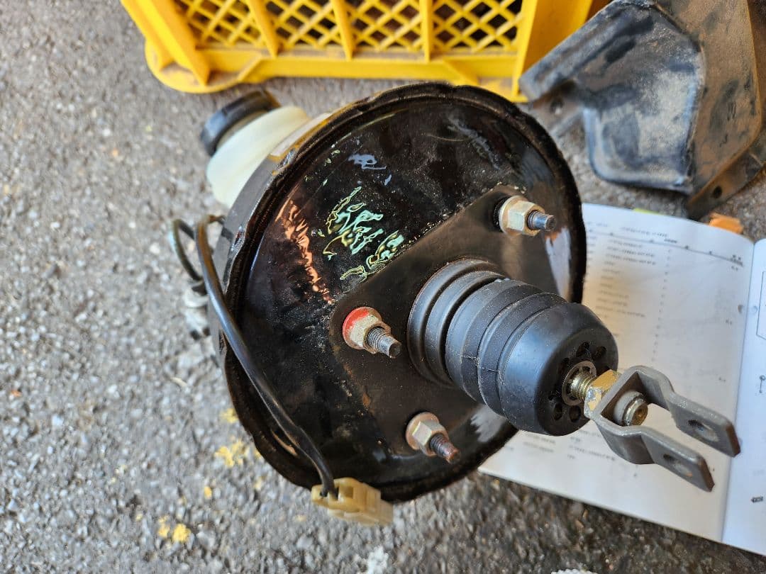 カプチーノ 純正 ブレーキマスターシリンダー ブレーキブースター ASSY