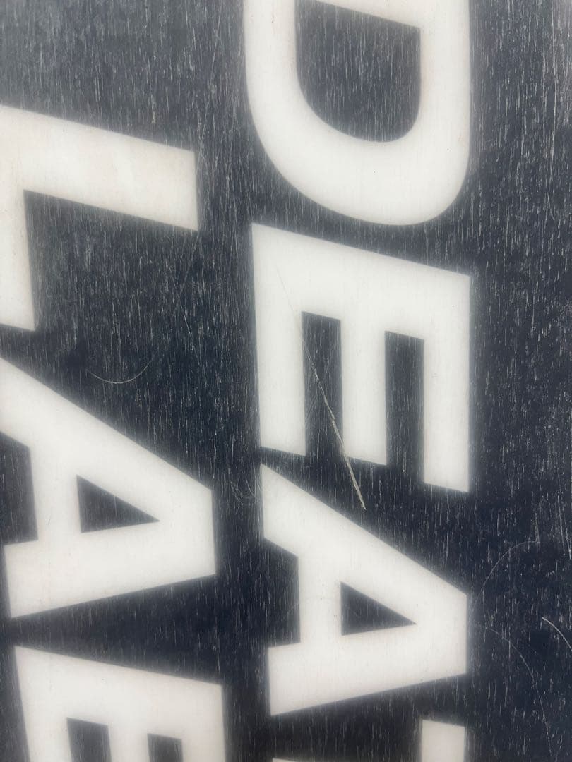 ポテトクリームデスレーベル　ブラックフラッグ　154cm