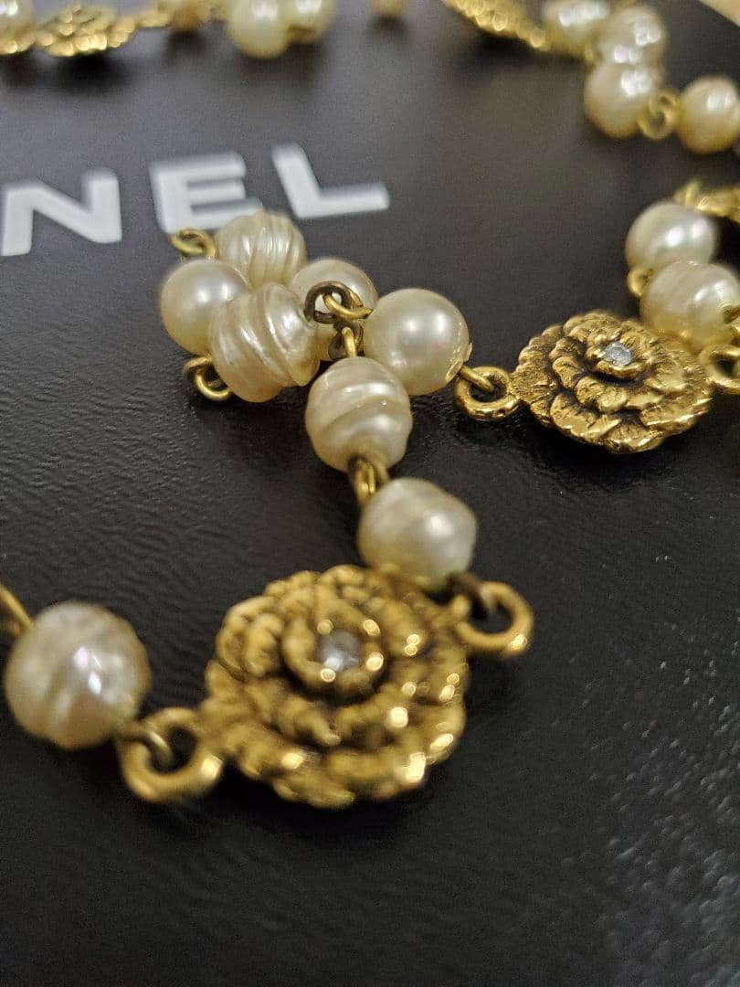 ★専用★CHANEL シャネル　パール ネックレス ゴールドトーン