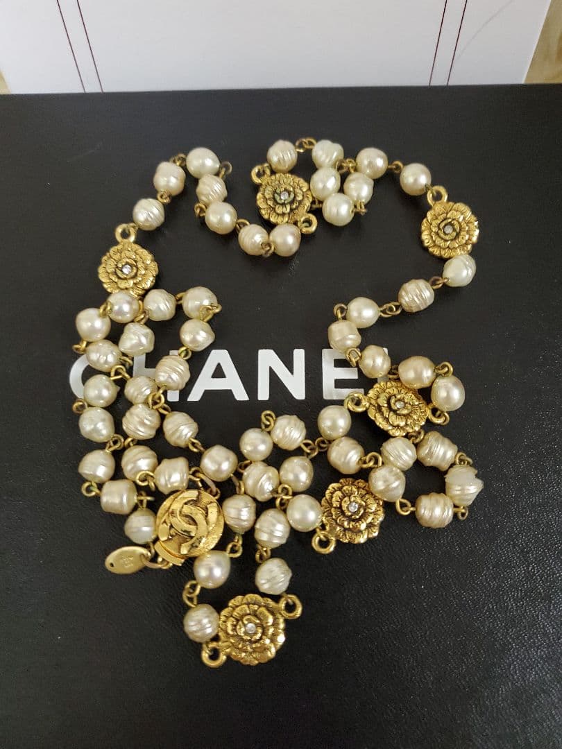 ★専用★CHANEL シャネル　パール ネックレス ゴールドトーン