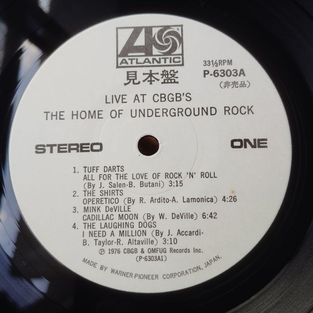 LIVE AT CBGB's パンクロックの極致 2LP