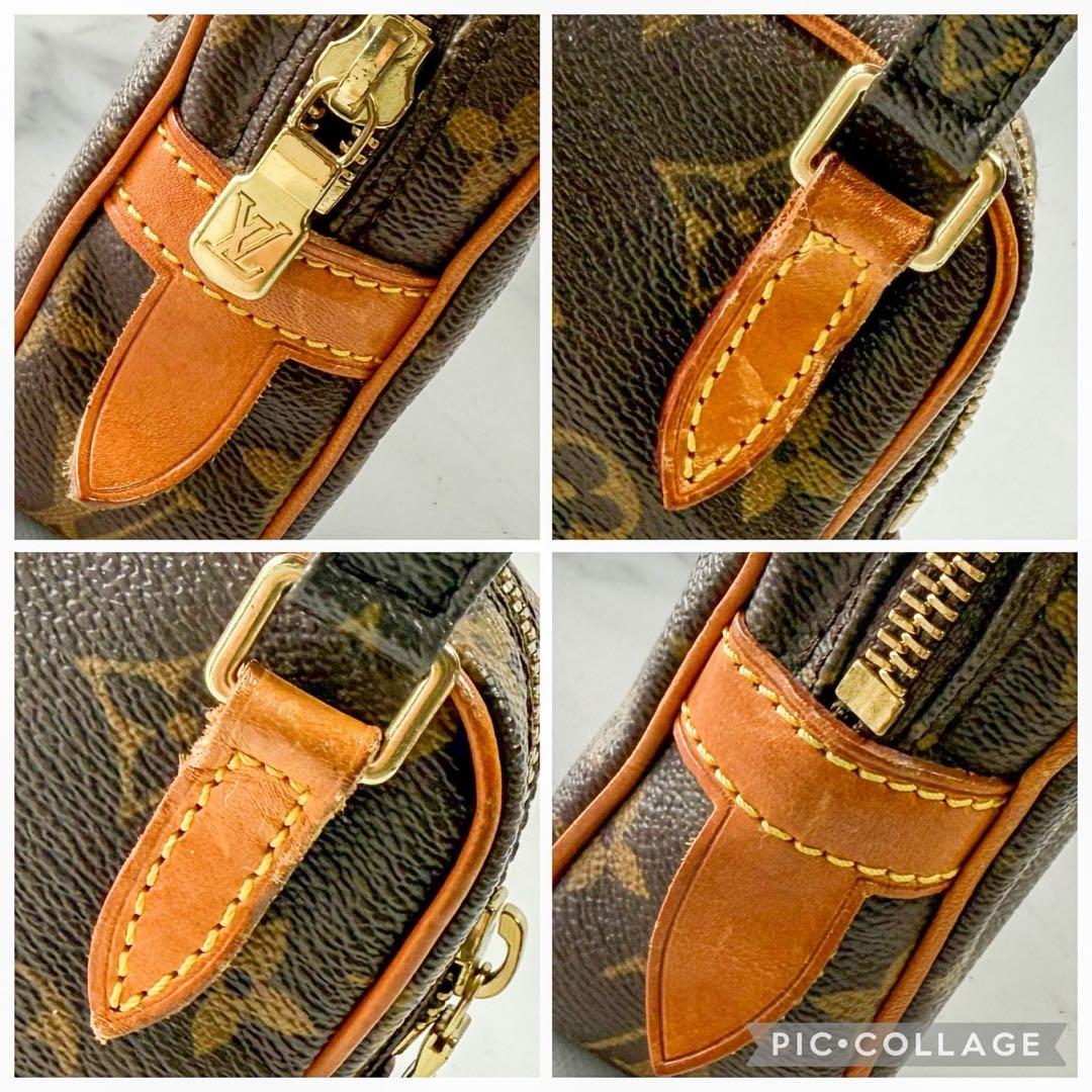 【極美品】ルイヴィトン マルリーバンドリエール モノグラム ショルダーバッグ