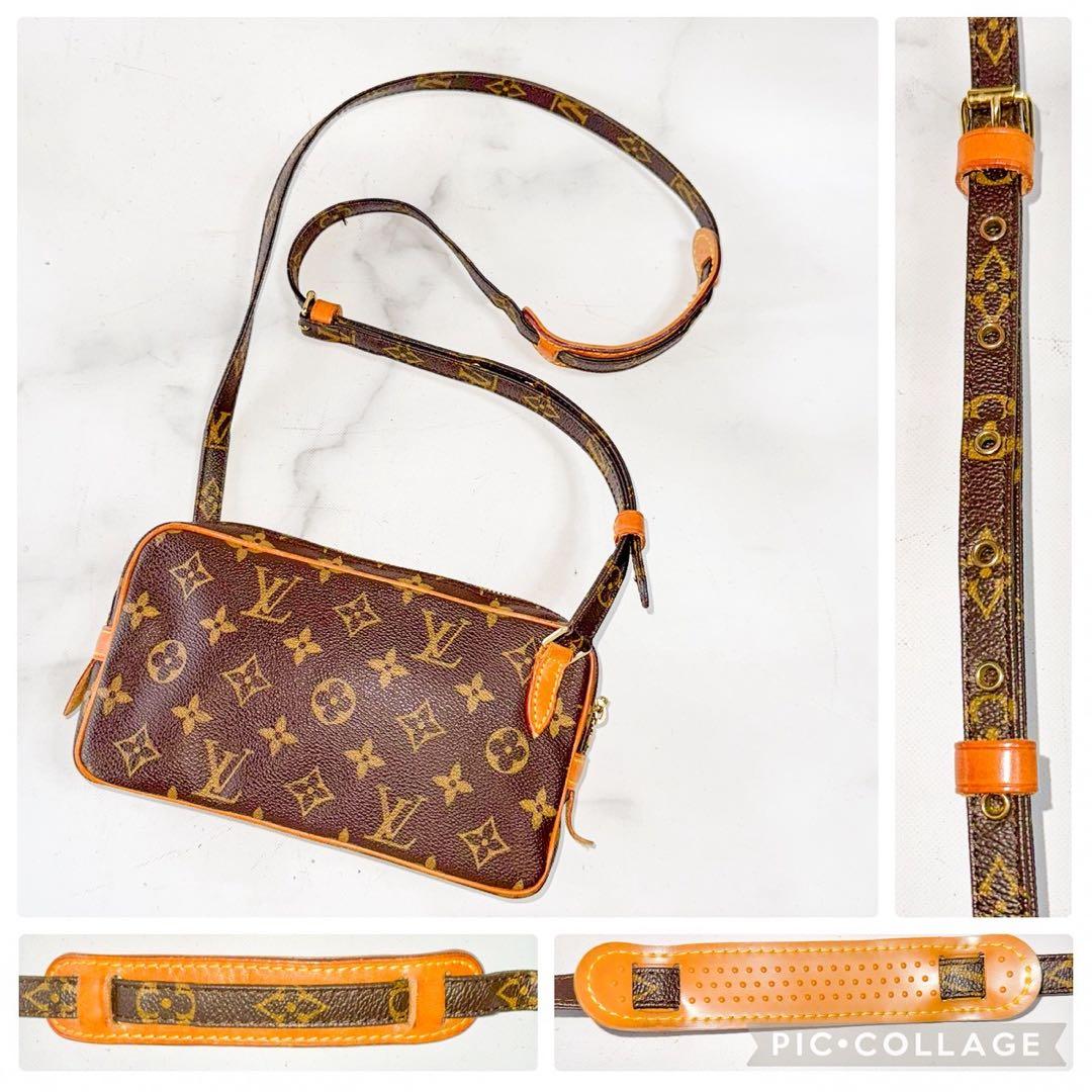 【極美品】ルイヴィトン マルリーバンドリエール モノグラム ショルダーバッグ