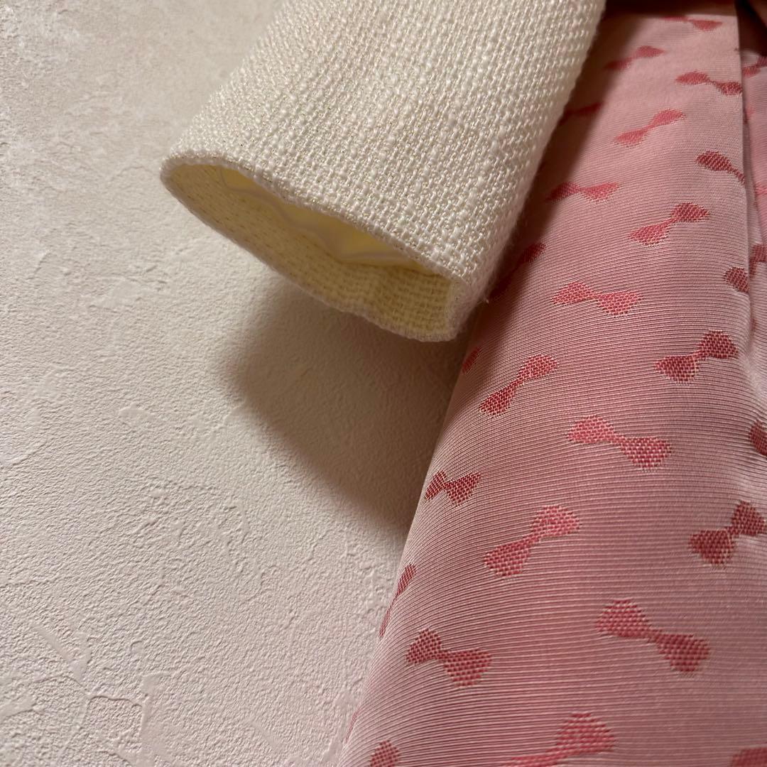 シャーリーテンプル♥︎リボン襟付きワンピースとジャケットセット　120cm