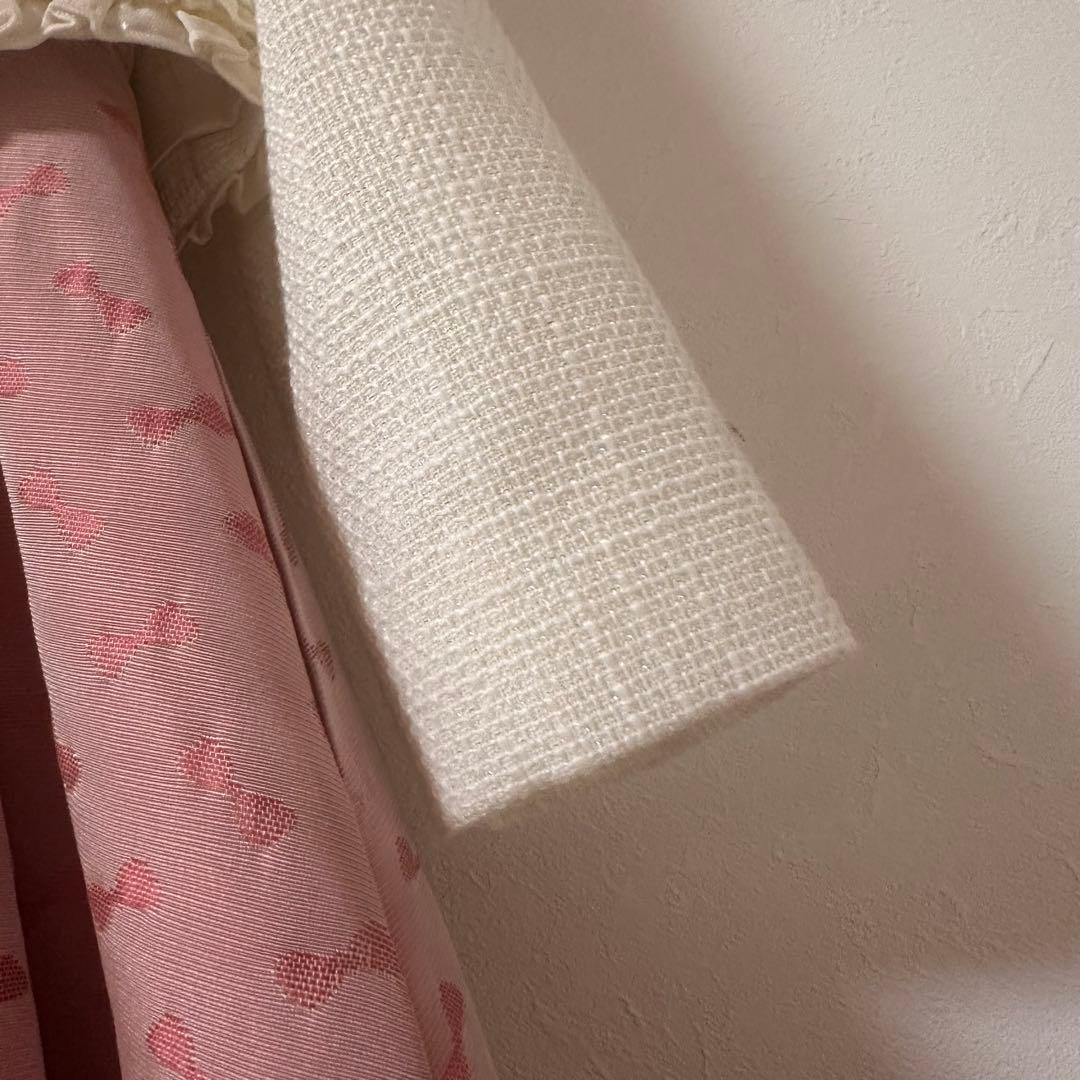 シャーリーテンプル♥︎リボン襟付きワンピースとジャケットセット　120cm