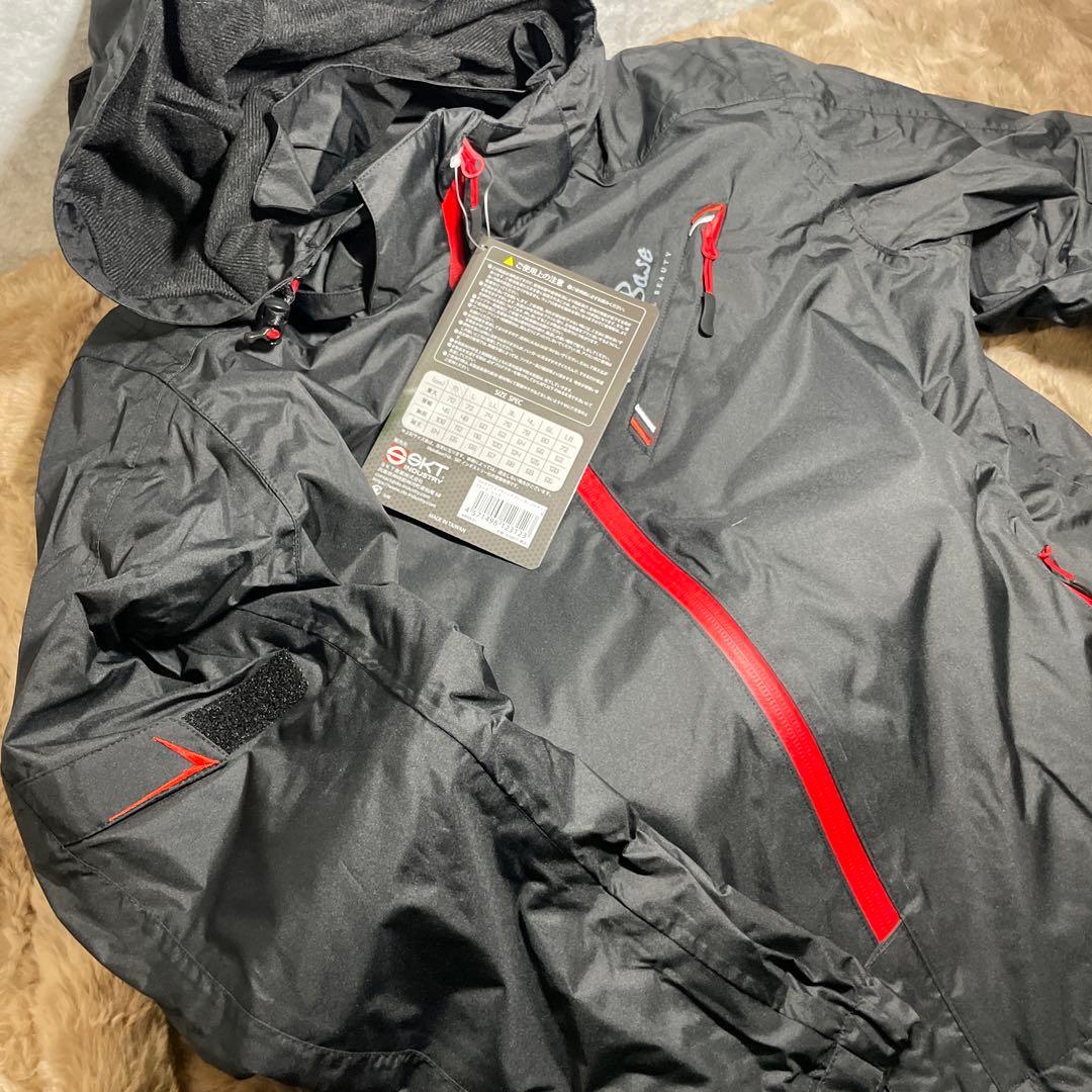 [モトベース] 防風・防水 プロテクション ウインドブレーカー ジャケット