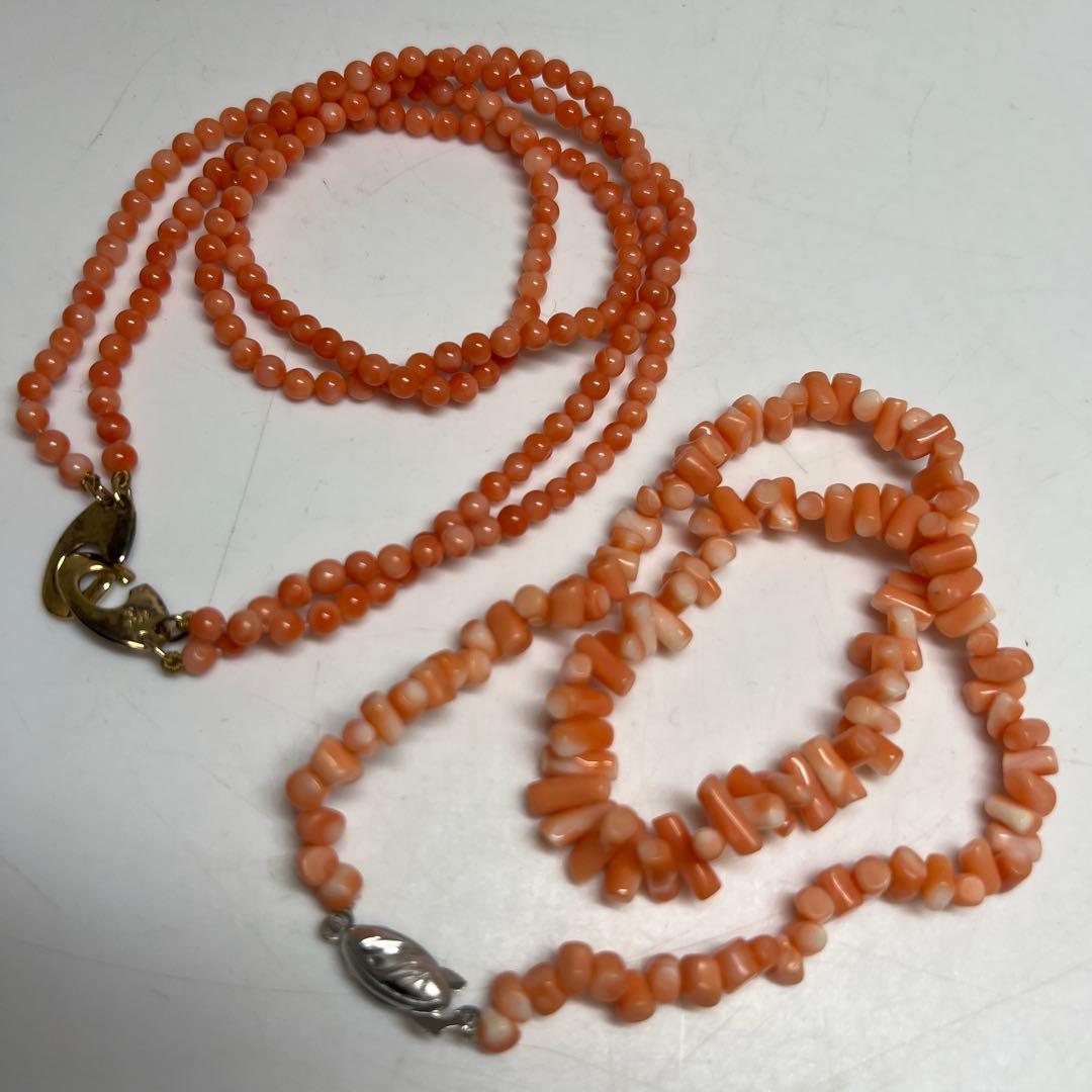 本珊瑚　アクセサリー　90g 東K7-1208☆2F