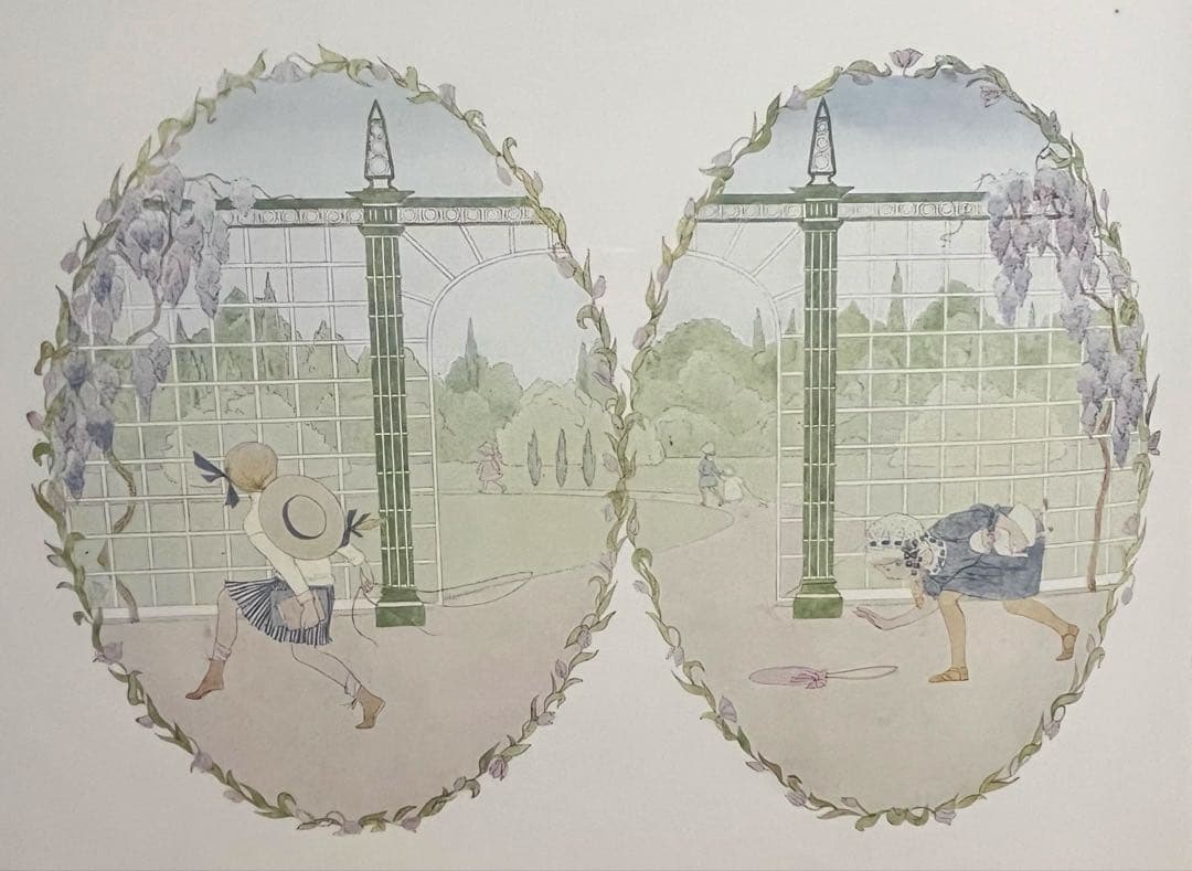 No403 希少 アンティーク洋書 古書 ルメール 絵本 児童書 オランダ 童謡