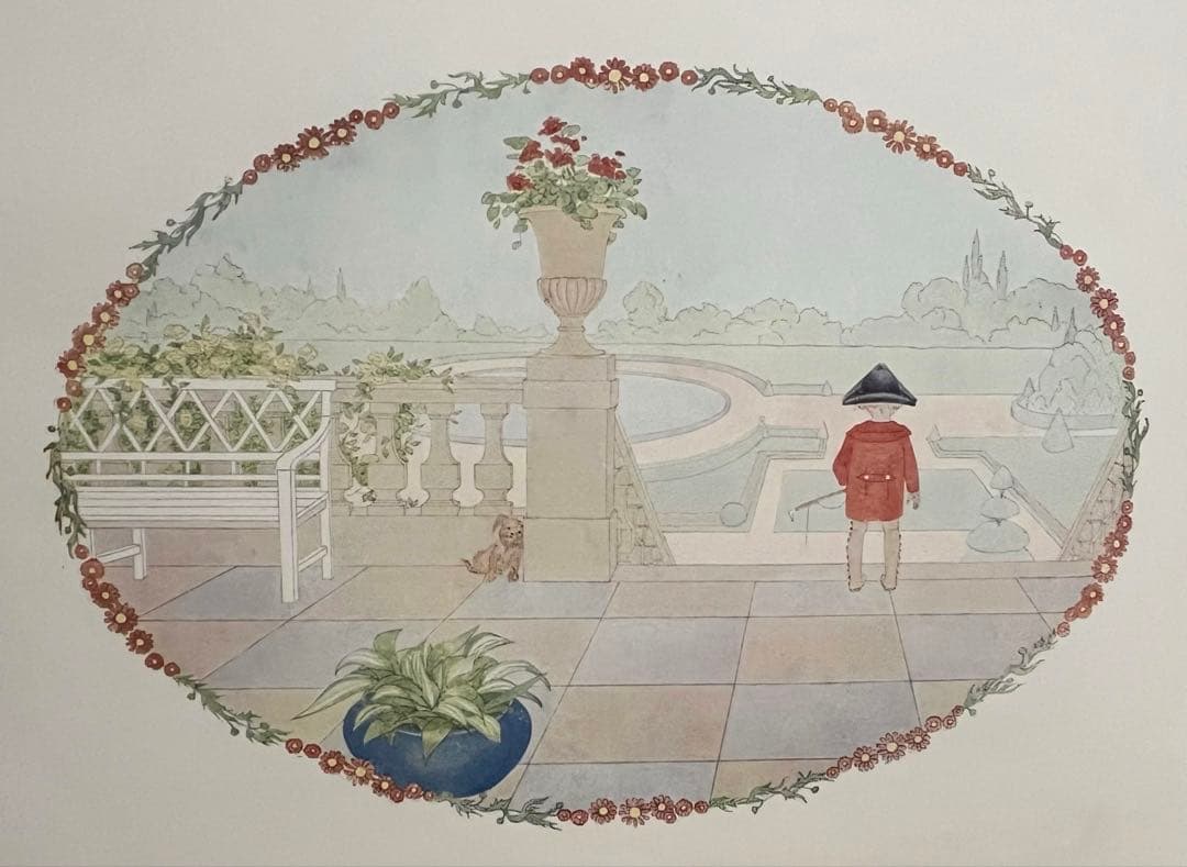 No403 希少 アンティーク洋書 古書 ルメール 絵本 児童書 オランダ 童謡