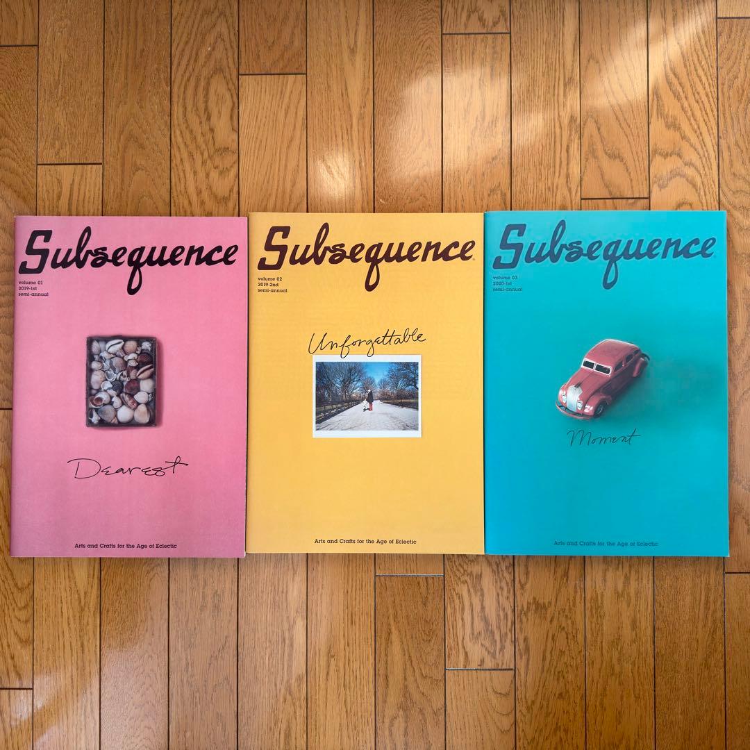 【絶盤】Subsequence Magazine Vol.1.2.3