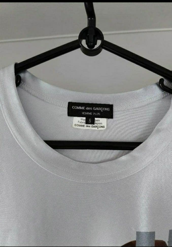 美品 希少コムデギャルソンオムプリュス　メタルアウトロー期　 メタリックロングＴ