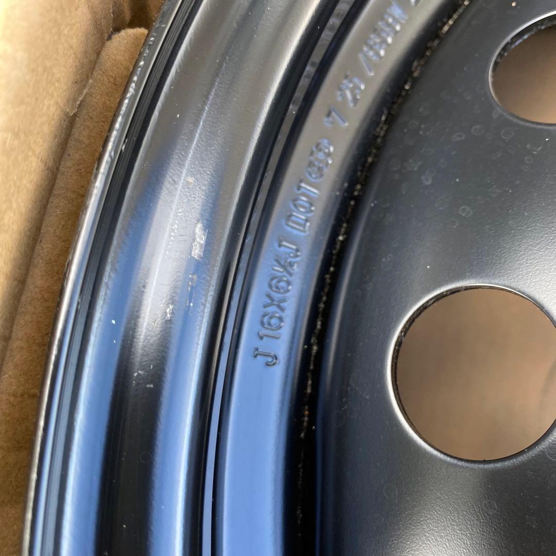 【北海道・本州のみ送料込】ヤリスクロス純正スチールホイール　４本16インチ 5穴