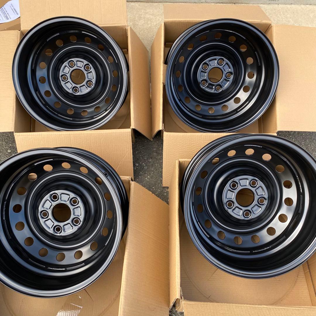 【北海道・本州のみ送料込】ヤリスクロス純正スチールホイール　４本16インチ 5穴