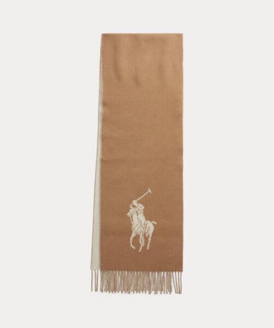 Polo by Ralph Lauren ベージュマフラー