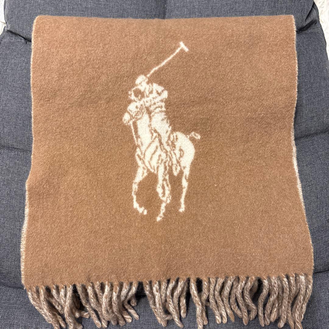 Polo by Ralph Lauren ベージュマフラー