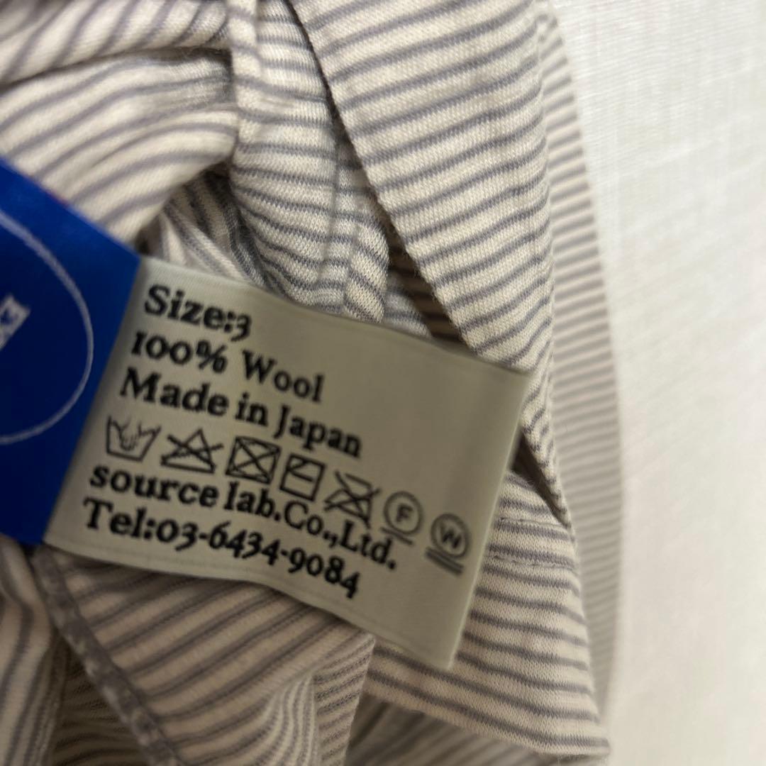 美品　ONC MERINO ICE GRAY 3 メリノウール メリノ