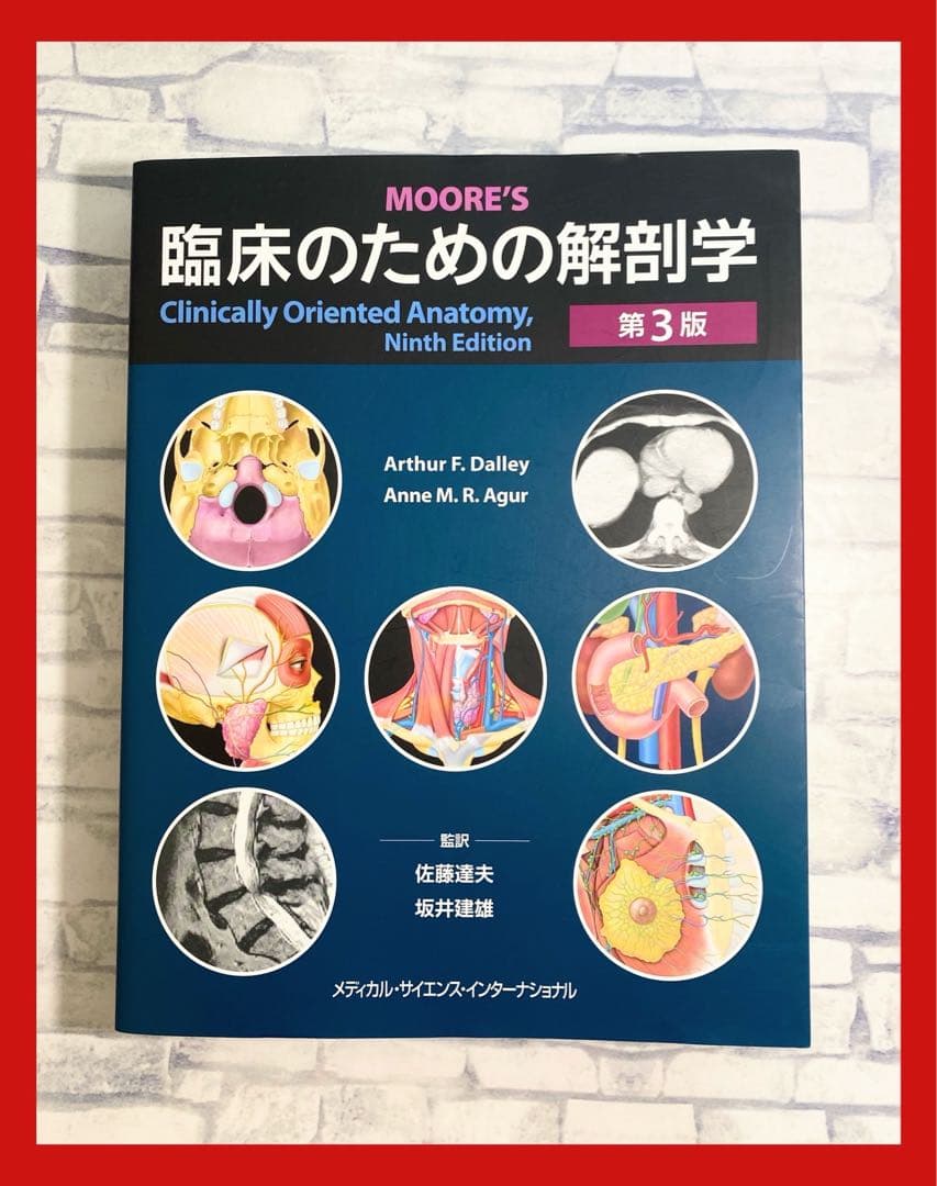 【綺麗商品】 臨床のための解剖学