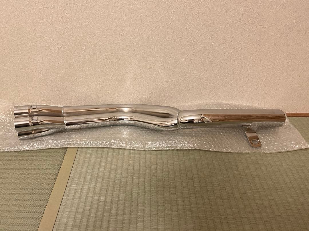 バリオス2 マフラー　メッキ50. 8 π ERアウター　新品 ZR250B