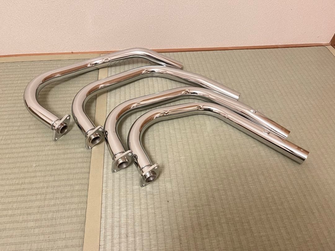 バリオス2 マフラー　メッキ50. 8 π ERアウター　新品 ZR250B