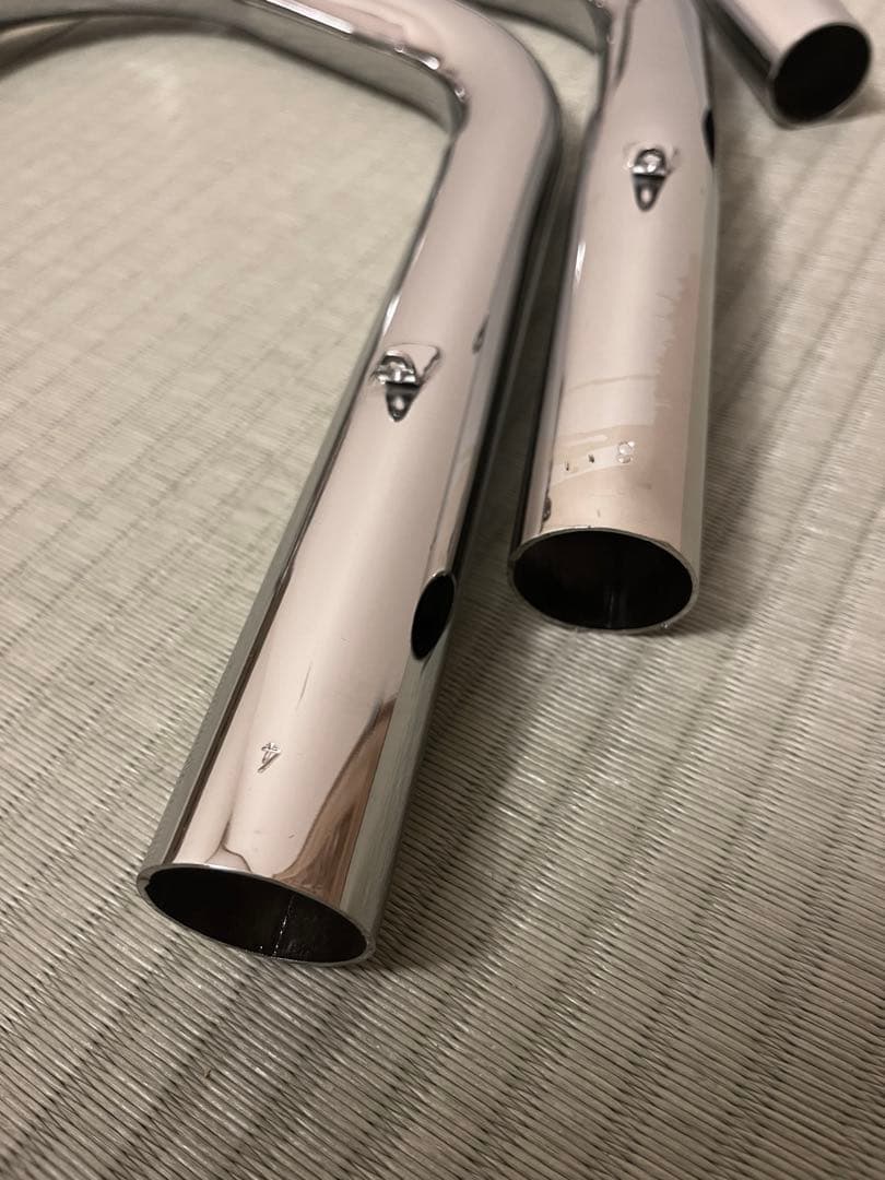 バリオス2 マフラー　メッキ50. 8 π ERアウター　新品 ZR250B