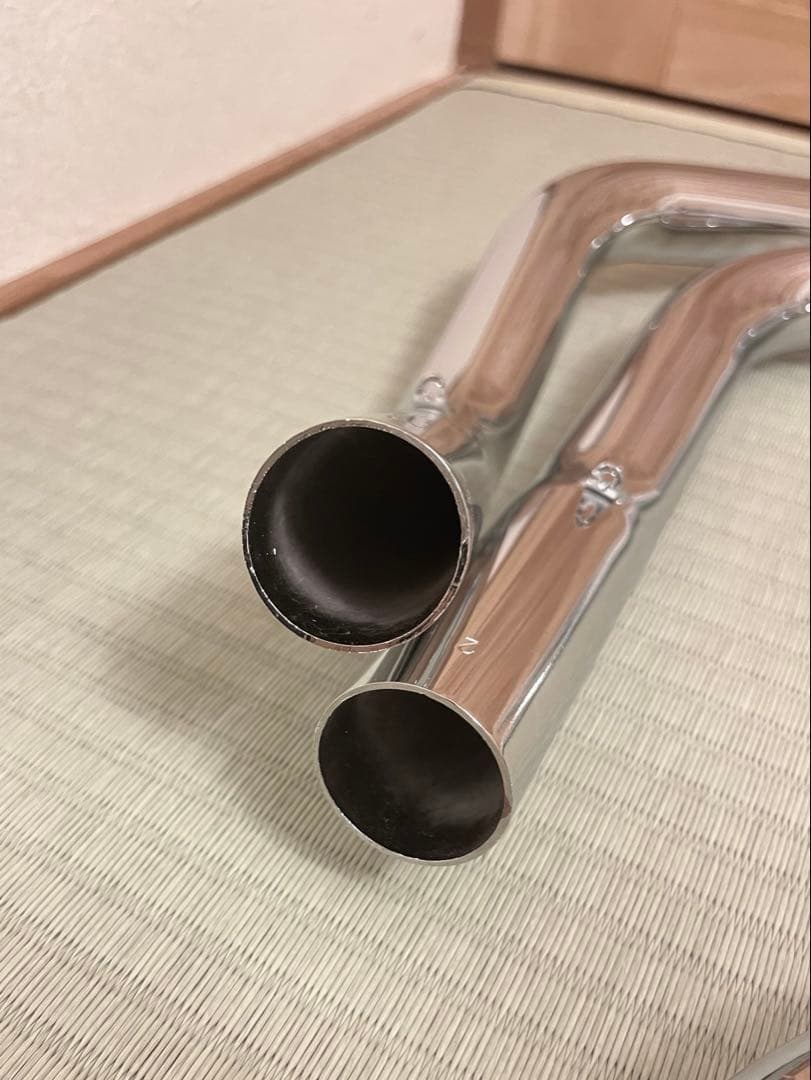 バリオス2 マフラー　メッキ50. 8 π ERアウター　新品 ZR250B